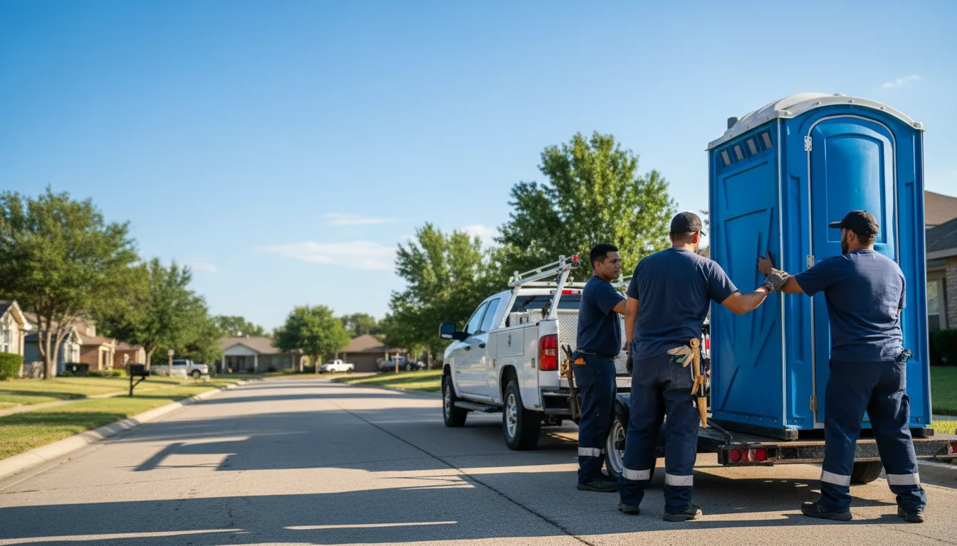 Portable Toilet Rental in Dewy Rose, GA near me